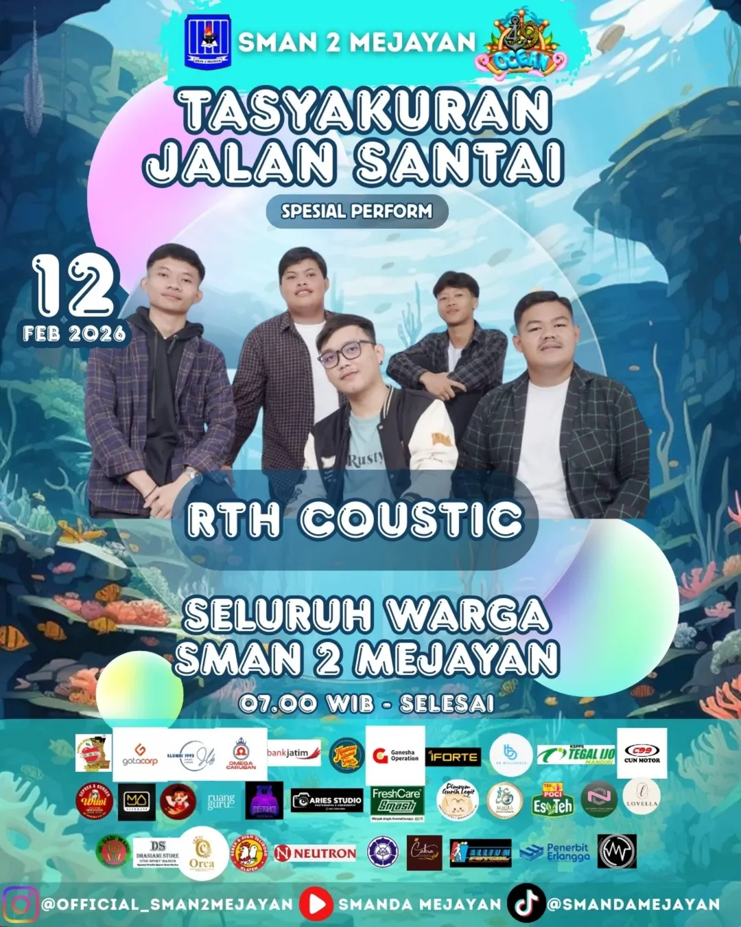 Jalan Santai, Tasyakuran dan Hiburan