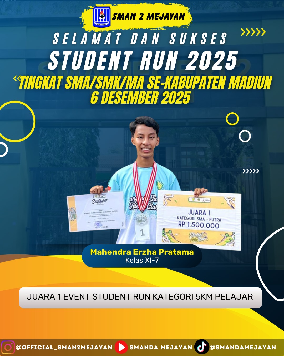 Juara 1 Event Student RUN