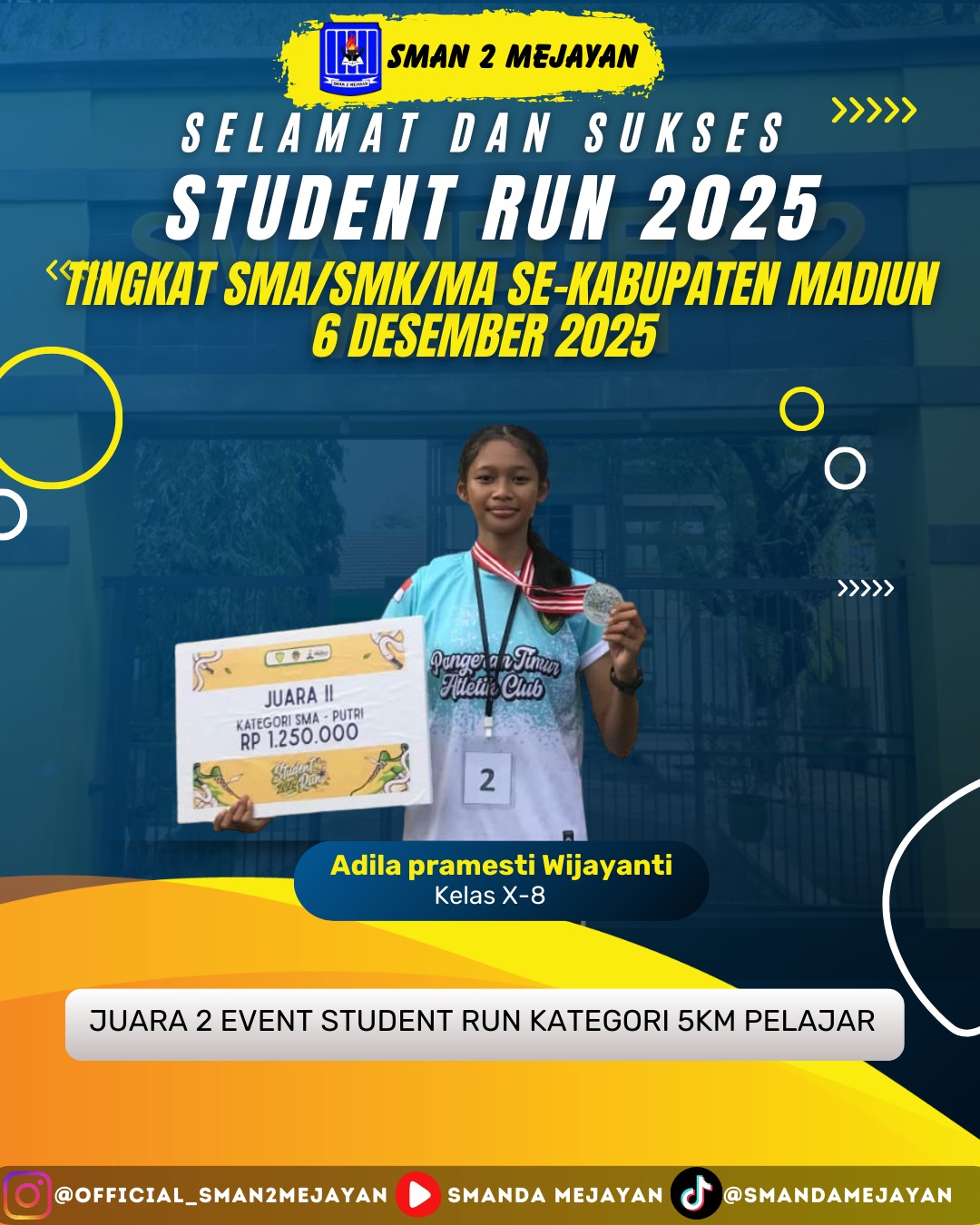 Juara 2 Event Student RUN