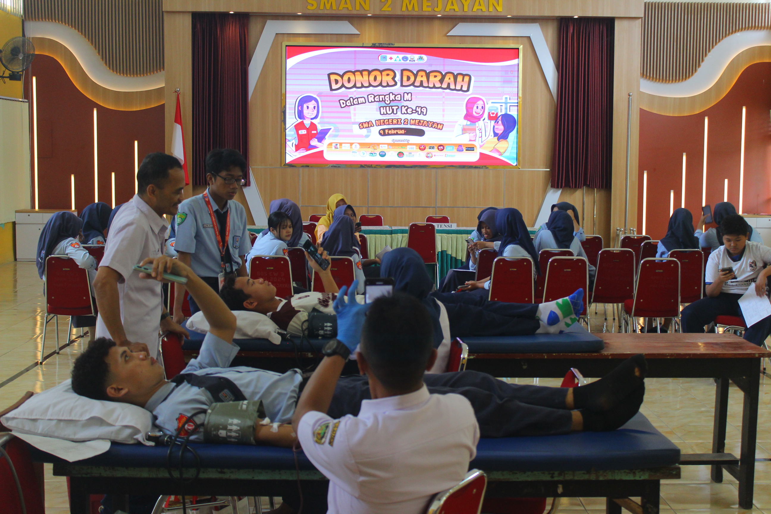 Setetes Darah untuk Sesama, Wujud Kepedulian SMANDA 49th