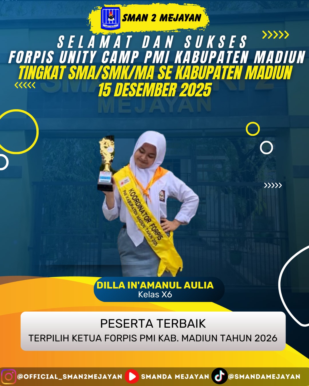 Terpilih Ketua FORPIS PMI Kabupaten Madiun Tahun 2026