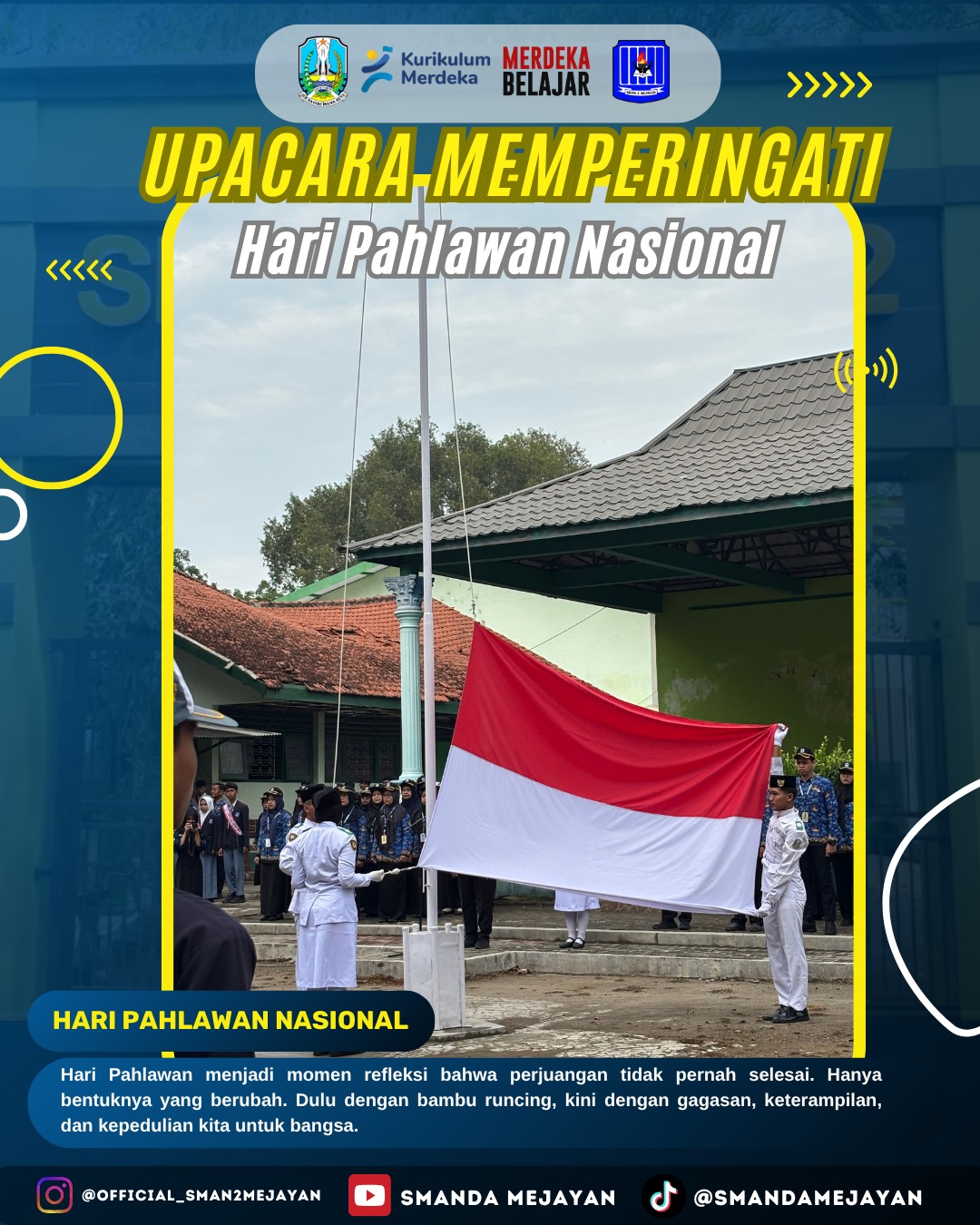Upacara Memperingati Hari Pahlawan